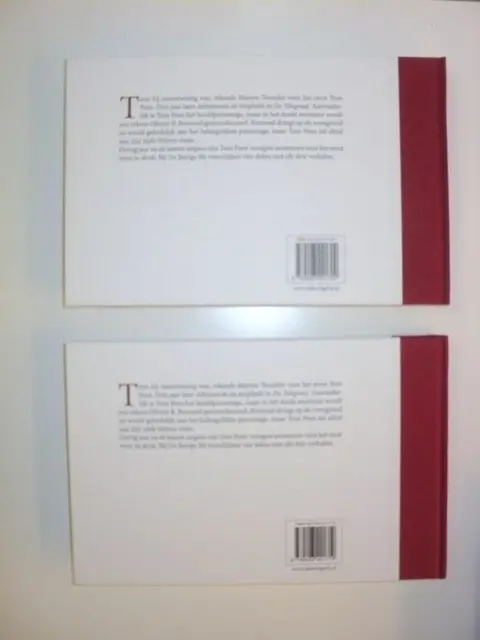 Tom Poes - 1 t/m 12 - compleet - rode linnen rug - Hardcover - (2006/2008)