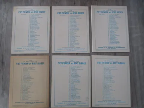 Piet Pienter en Bert Bibber 1 t/m 45 - Volledige reeks - Softcover - Gemengde edities (zie de beschrijving)