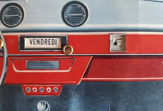 Tintin (magazine) - Calendrier perpétuel Ford - Supplément Journal Tintin n°3 - (1967)