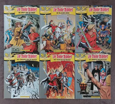 De Rode Ridder - Range 207 t/m 247 - Gekleurde Reeks - Softcover - Eerste druk - (2005/2015)