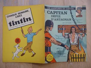 Collection Histoire du Journal de Tintin T6 à T11 - 6x B - Eerste druk - (1966/1967)