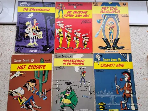 Lucky Luke 1 t/m 31 - Diverse titels - Softcover - Herdruk - (1972/1988)