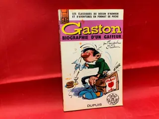 Franquin, André - Biographie d’un Gaffeur +Slowburn+ ensemble de cartes et stickers - C + B - Eerste druk - (1965/1989)