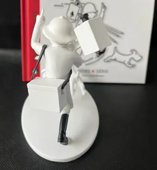 Tintin - Figurine Moulinsart hors série N&B - Tintin cinéaste (Congo) - (2014)