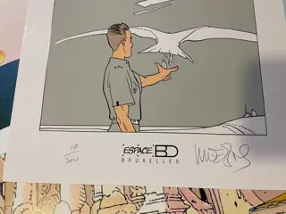 Moebius - 2x Ex-libris + Estampe