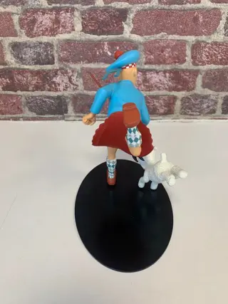 Tintin - Statuette Moulinsart 45936 - Tintin Nostalgie écossais (20cm) - (2004)