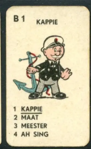 Marten Toonder - Tom Poes, Bommel, Kappie, Panda, Olle Kapoen enz., - compleet minikwartetspel - Rolfix - 40 kaartjes - (1953)