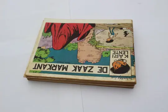 Kari Lente 8, 9, 10, 12, 16 - De zaak Markant - De Wham-zanger - Het spook van Loch Pens - Boeven in de rimboe - De hersendiktator - Geniet - Eerste druk - (1970/1970)