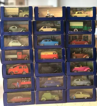 Tintin - Série complète des 70 voitures 1:43 - (années 2000)
