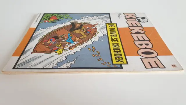 Kiekeboe 2 - De duivelse driehoek - Geniet - Eerste druk - (1978)