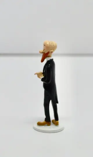 Tintin - Figurine Moulinsart 46536 - Collaborateur du prof. Calys - Carte de voeux 1972 - (2021)