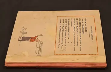 Tintin T8 - Le Sceptre d'Ottokar (A17) - C - N&B - Herdruk - (1941)