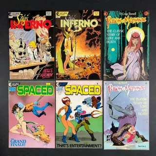 Eclipse & Image Comics - 107x albi comic collection - Geniet - Eerste druk - (1983/1995)