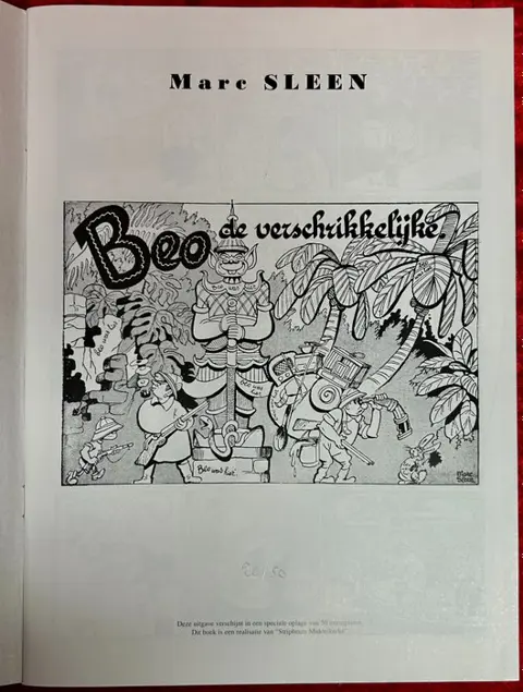 Nero 14 - De Verschrikkelijke Beo - Geniet - Herdruk - (1998)