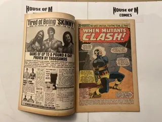Uncanny X-Men # 45 Silver Age Gem! "When Mutants Clash!" - Appearance Magneto, Quicksilver. Higher Grade - Geniet - Eerste druk - (1968)