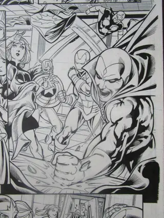 M.A.S.H AVENGERS #5 Page 8 - Original Artwork by RONAN CLIQUET