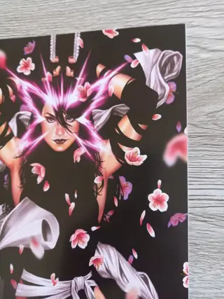 X-Men #15 NYCC 2022 Virgin Exclusive !!Psylocke White Glow SOLD OUT ! - Signed by Mark Brooks !! WITH COA !! - Eerste druk