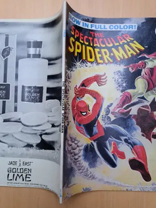 #1 and the color magazine from the 60's! - Spectacular Spider-Man - Geniet - Eerste druk - (1968/1976)
