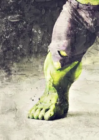 Hulk - Oil limited edition 1/5 - Eerste druk