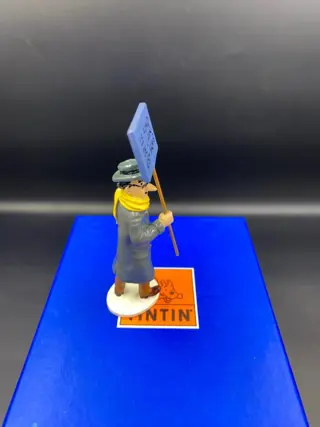 Tintin - Figurine Moulinsart 46996 - Carte de voeux - Carreidas - (2016)