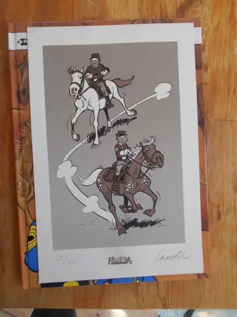 Les Tuniques Bleues T48 - Arabesque + ex-libris + dédicace - C - Eerste druk - (2005)