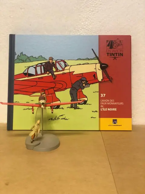 Tintin - Ensemble de 5 avions Moulinsart - En avion Tintin - (années 2000)