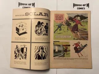 Doctor Solar Man of the Atom # 1 Silver Age Gem! Origin and first appearance of Dr. Solar - Higher Grade - Geniet - Eerste druk - (1962)