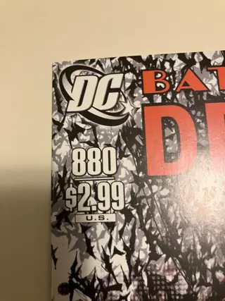 Detective Comics 880 - Iconic Jock Cover - Geniet - Eerste druk - (2011)