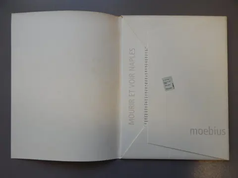Moebius - Portfolio Cuen - Mourir et voir Naples - Eerste druk - (2000)