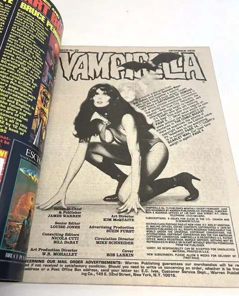 Vampirella - 2X Volumi Della Warren (Vampirella #73 + #78) - Eerste druk - (1978/1979)