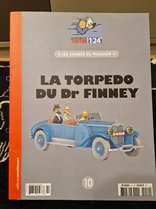 Tintin - Ensemble de 2 voitures 1:24 - (2019)