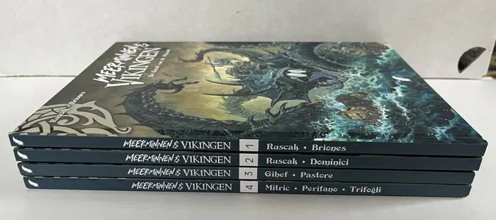 Meerminnen & Vikingen 1 t/m 4 - Volledige reeks - Hardcover - Eerste druk - (2021/2022)