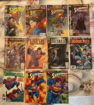 Superman - superman the man of steel x 45 comics sequential numbers (98 - 134) + 10 special - Geniet - Eerste druk - (1994)