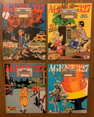 Agent 327 1 t/m 12, 14, 17, 18, 19 - Diverse titels - zie beschrijving - Softcover - Gemengde edities (zie de beschrijving)