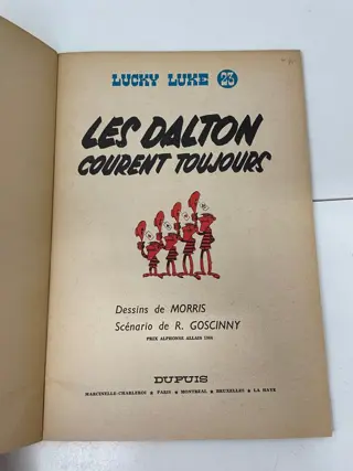 Lucky Luke T23 + T24 - 2x B - EO/2ème édition - (1964)