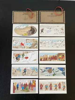 Tintin - "Au Tibet avec Tintin" - Exposition 1994 - Cartes, livre, flyers... - (1994/1995)