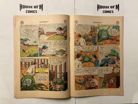 Superboy # 53 & 55 Very Early Silver Age Gems! Over 65 Years Old! "Superboy's Switch in Time" - & "The Secret of Smallville High". Mid to Higher Grade - Geniet - Eerste druk - (1956/1957)