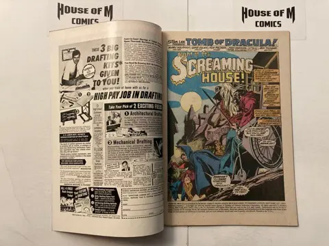 Tomb of Dracula # 12 Bronze Age Gem! "Night of the Screaming House!" - 2nd appearance Blade. Very High Grade - Geniet - Eerste druk - (1973)