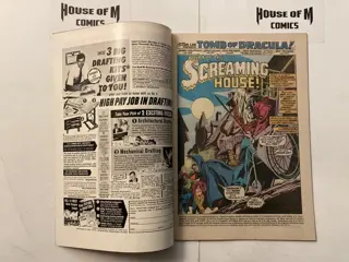 Tomb of Dracula # 12 Bronze Age Gem! "Night of the Screaming House!" - 2nd appearance Blade. Very High Grade - Geniet - Eerste druk - (1973)