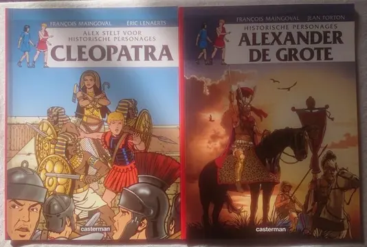 Alex - De Reizen van Alex - De Dooltocht van Alex - Historisch personages - zie beschrijving - Softcover - (1999/2008)