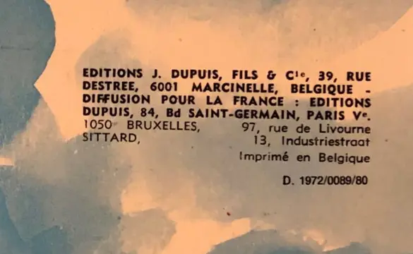 Gaston R2 - Le Bureau des gaffes en gros - C - Eerste druk - (1972)