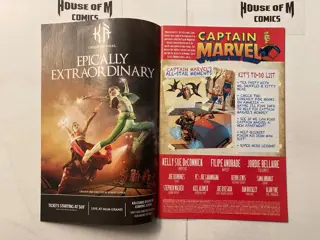 Captain Marvel # 17 Rare Second Print Variant - 1st appearance Kamala Khan. Very High Grade - Geniet - Eerste druk - (2014)