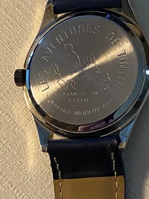 Tintin - Montre Moulinsart - La fusée - (années 90)