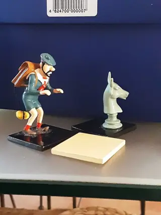 Tintin - Figurine Moulinsart 46247 - Echec et Mat - Collection Reves et Cauchemars - (2010)