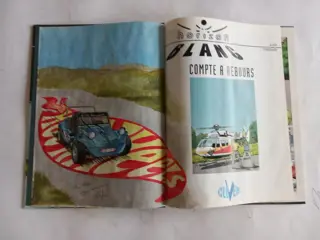Horizon Blanc T4 - Compte a rebours + dédicace couleur - C - Eerste druk - (2001)