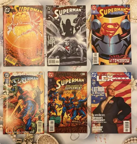 Superman - x 45 comics almost sequential numbers(125 - 199) + annual 95, annual 96 and special - Geniet - Eerste druk - (1995)