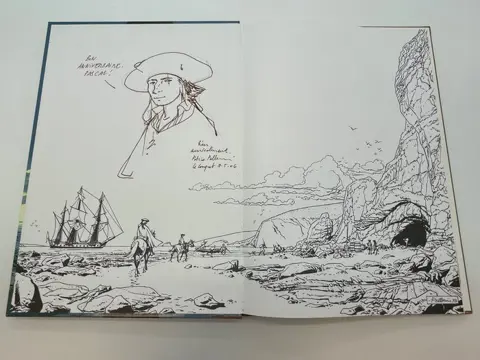 L' Epervier T1 - Le Trépassé de Kermellec + dédicace - C - Herdruk - (2006)