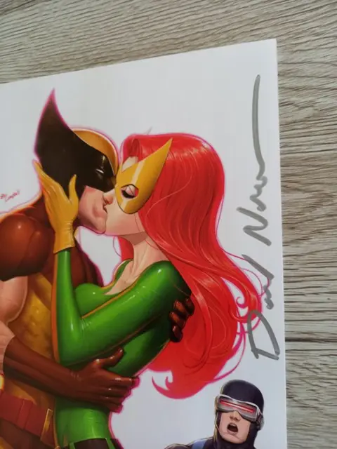 X-Men #11 "J. Scott Campbell Amazing Spider-Man#606 cover Homage " Secret Virgin Cover !! - Signed by Artist David Nakayama !!! With COA !! - Eerste druk (2020)