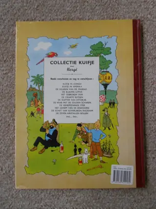 Kuifje 11 + 12 + 13 + 15 - Het Geheim van de Eenhoorn + - De Schat van Scharlaken Rackham + De 7 Kristallen Bollen + Het Zwarte Goud - 4x facsimile - Hardcover - (2002/2010)