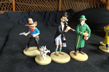 Tintin - Ensemble de 11 figurines Moulinsart - La collection officielle - (années 2000)